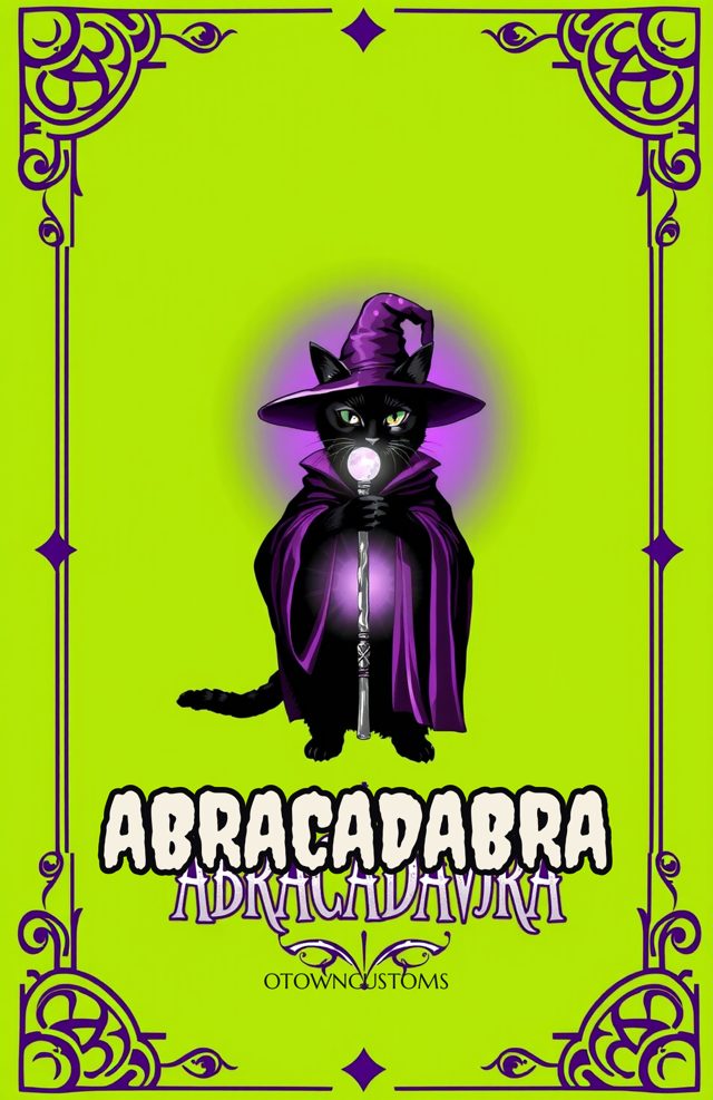 Cat Wizard Spell