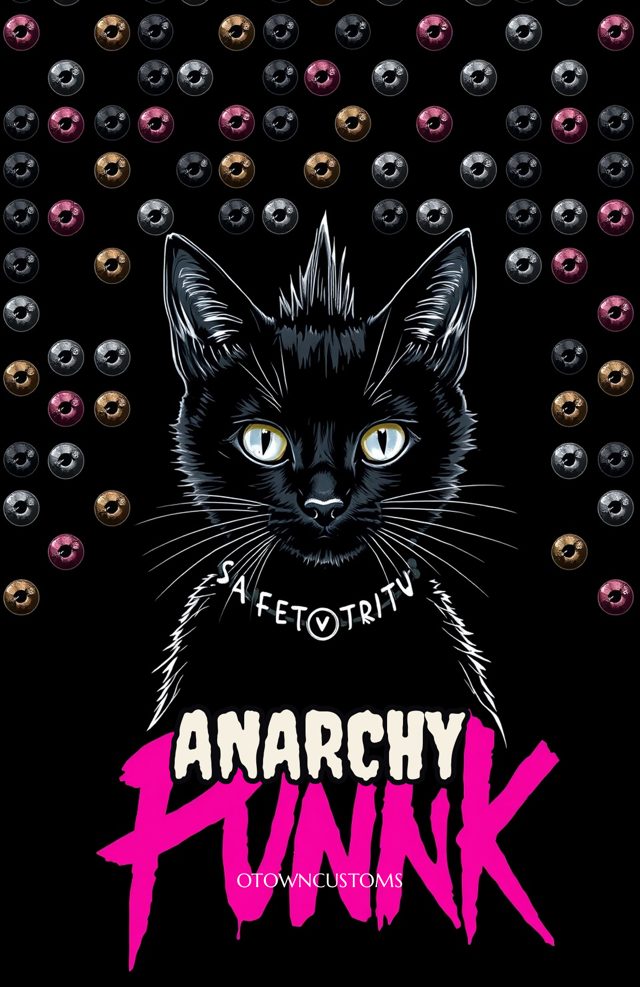 Cat Punk Rocker