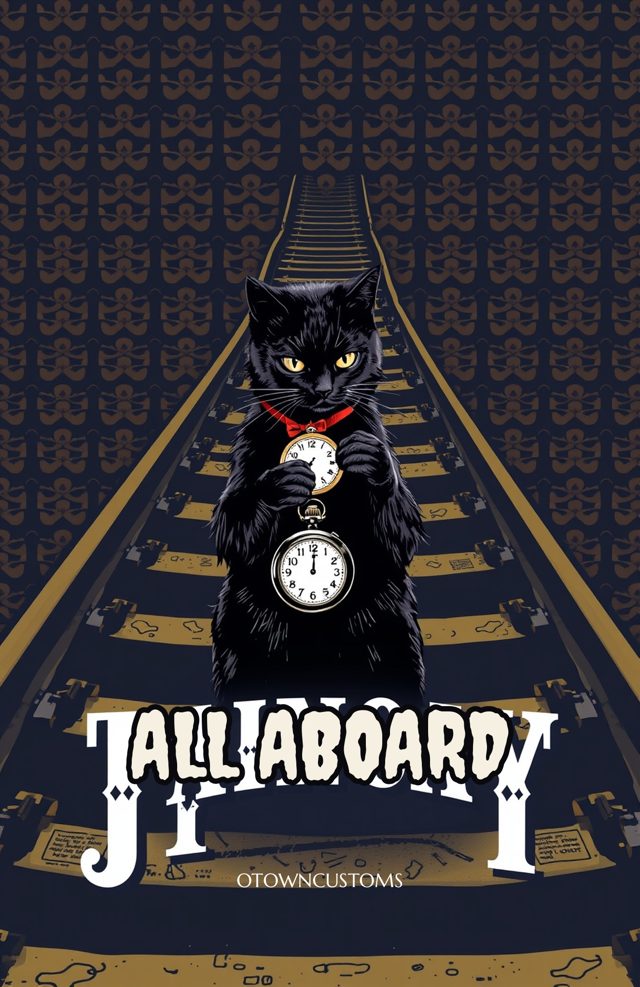 Cat Train Conductor