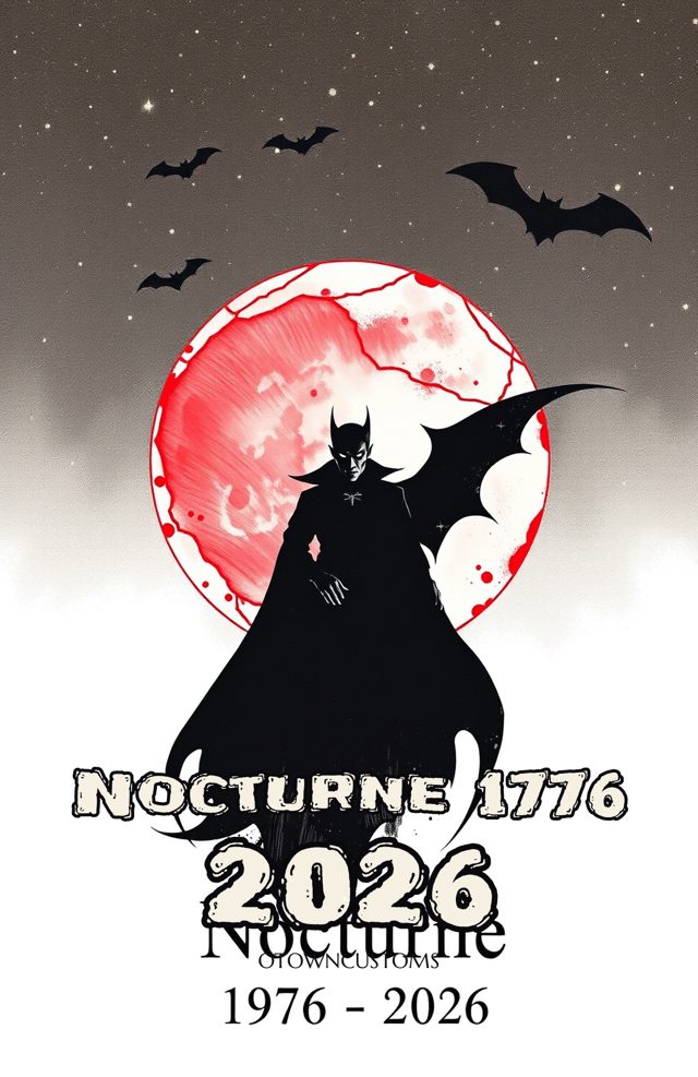 Gothic Vampire Silhouette