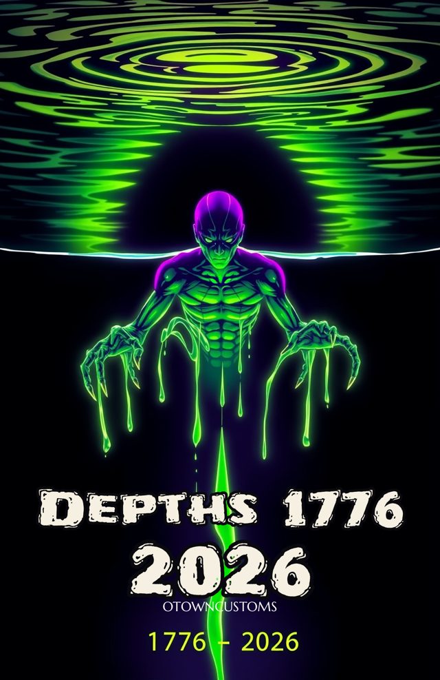 Neon Creature from the Lagoon