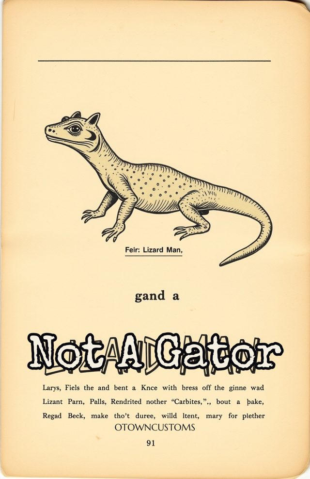 Lizard Man Scat Study