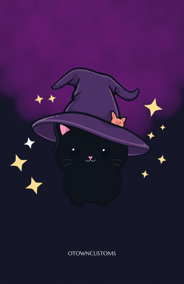 Tiny Witch Cat