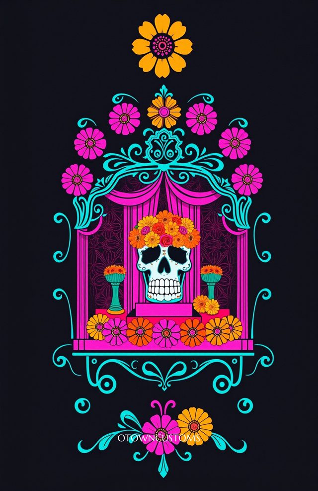 Pink Marigold Altar
