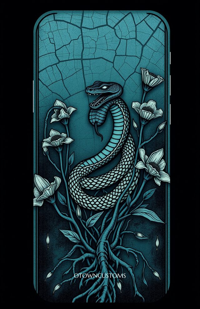 Serpent Among Bellflowers