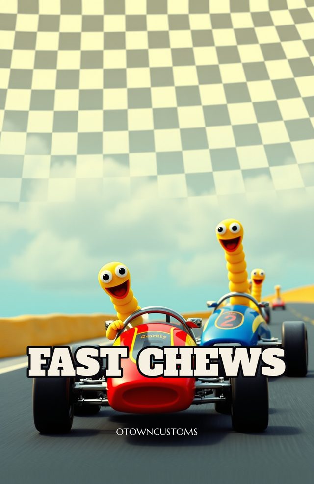 Gummy Worm Race