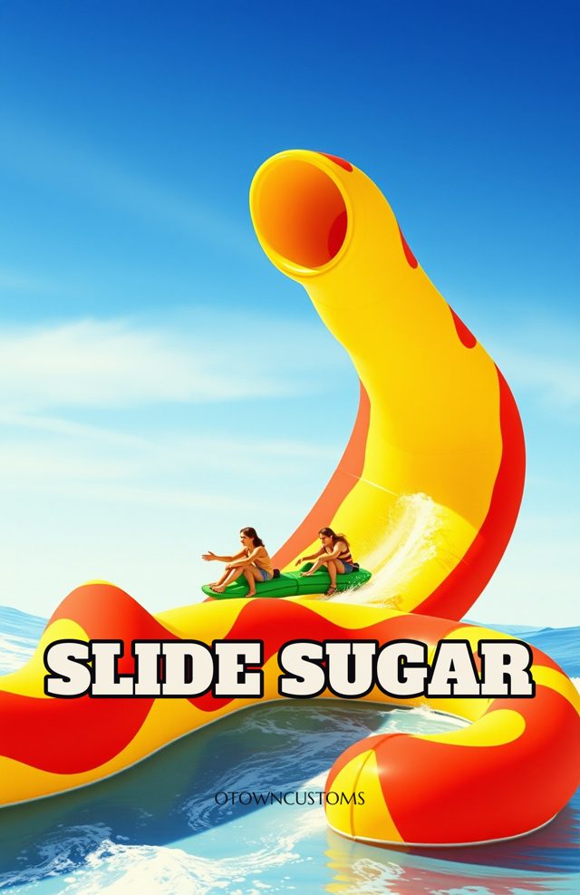 Gummi Worm Water Slide