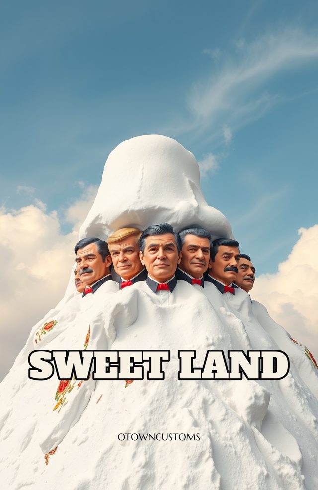 Marshmallow Mount Rushmore