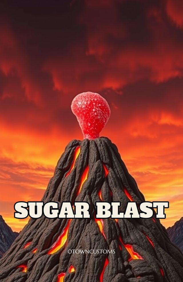 Rock Candy Volcano