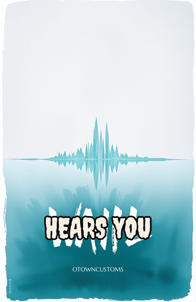 Banshee Scream Brushstroke Typography