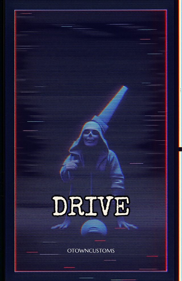 Haunted Neon Car