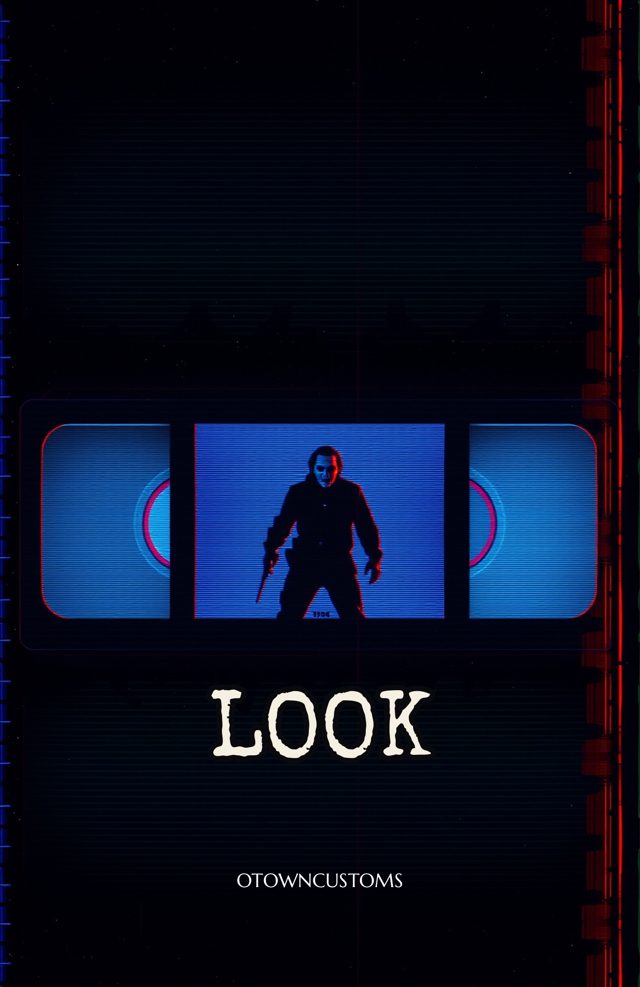 Haunted Neon Mirror