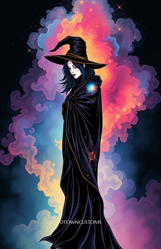 Nebula Witch Cloak