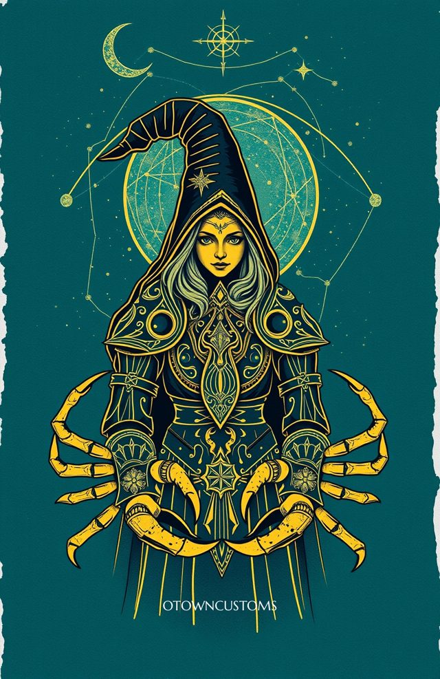 Cancer Constellation Witch