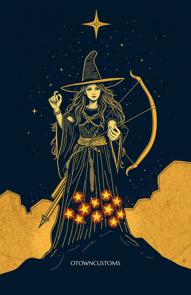 Orion Constellation Witch