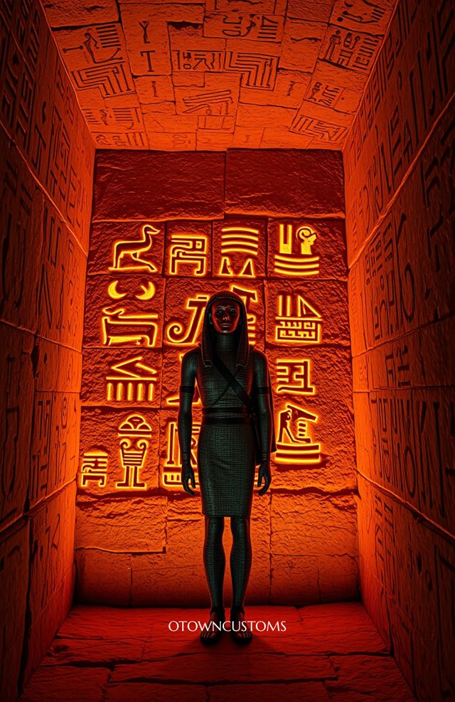 Phone Case: Hieroglyphic Mummy