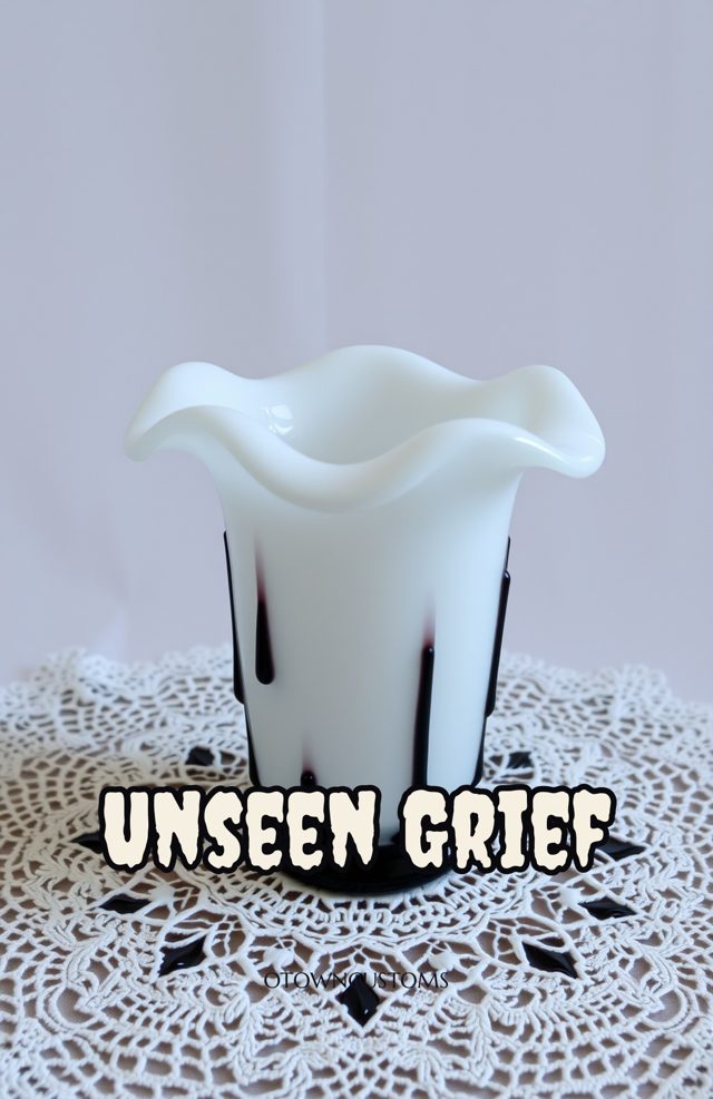 Phone Case: Milk Glass Mourning Vase