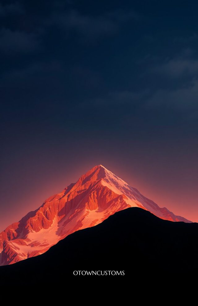 Retro Mountain Sunset Motorsport