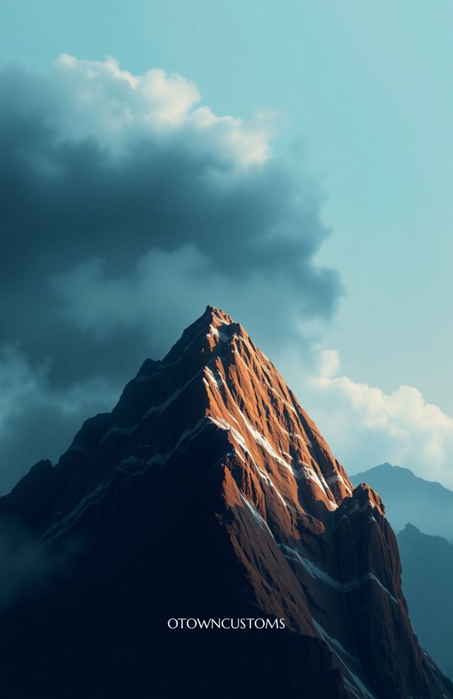 Dramatic Mountain Vista Phone Case Street Geometry Geometric For iPhone