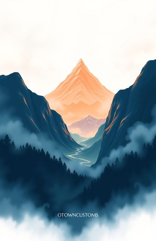 Minimalist Mountain Vista Alabama River Heritage