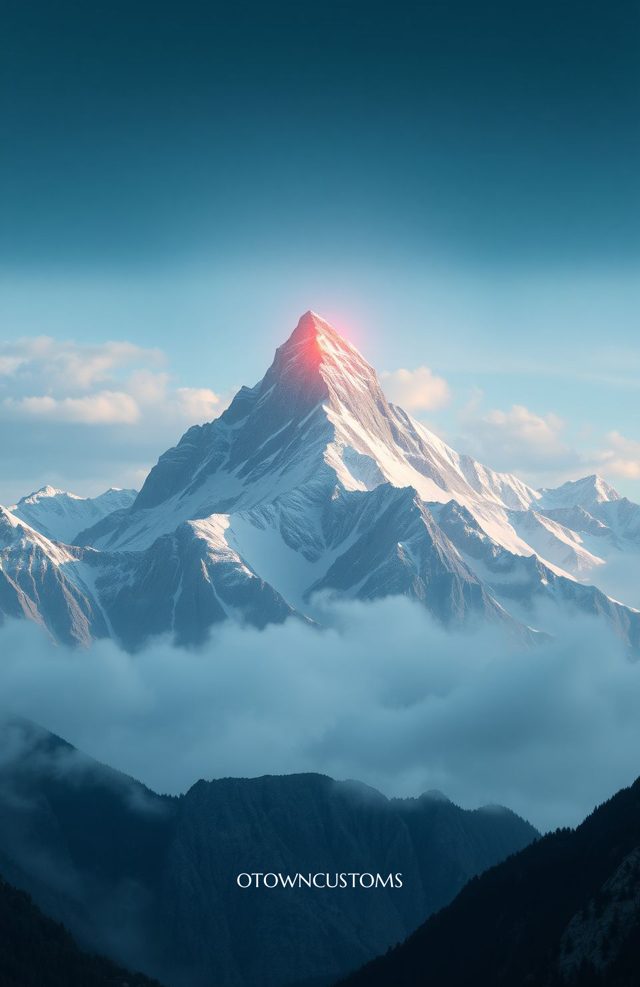 Epic Mountain Vista Landscape