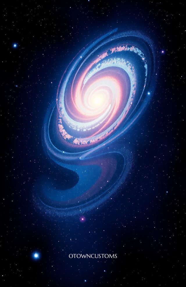 Galaxy Spiral Celestial Exploration