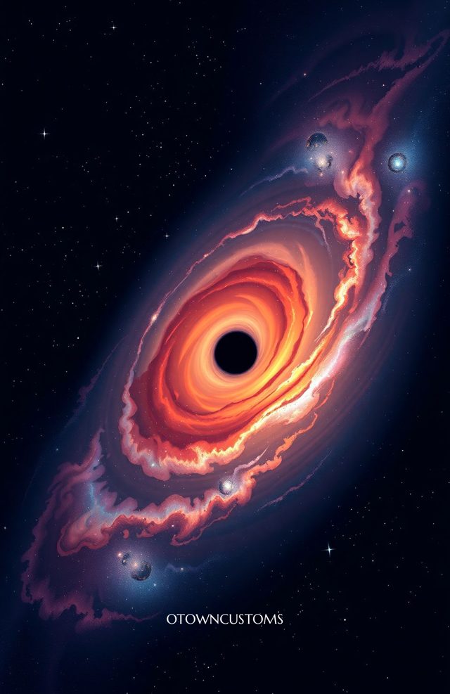 Cosmic Black Hole Sagittarius A Core Galactic
