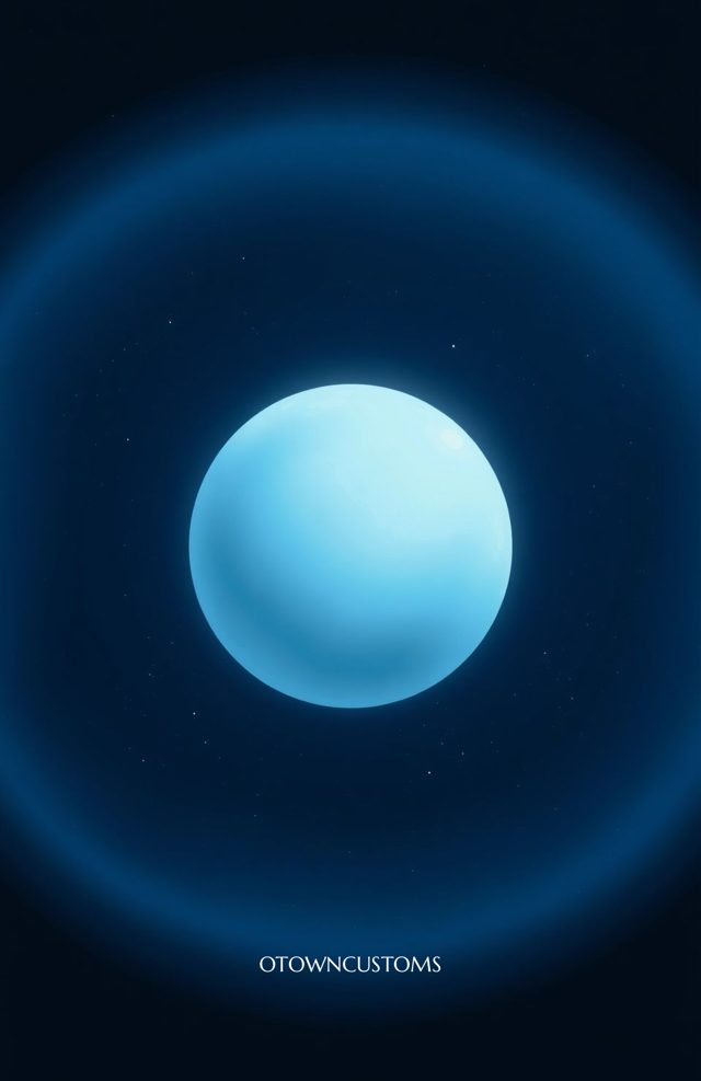 Minimalist Celestial Pale Blue Dot