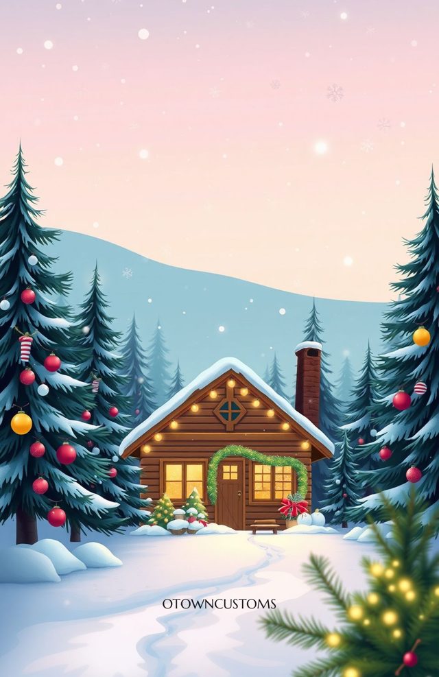 Christmas Morning Glow Cozy Winter