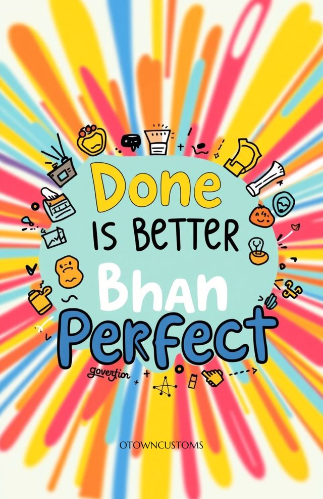 Hand-Drawn Progress Over Perfection