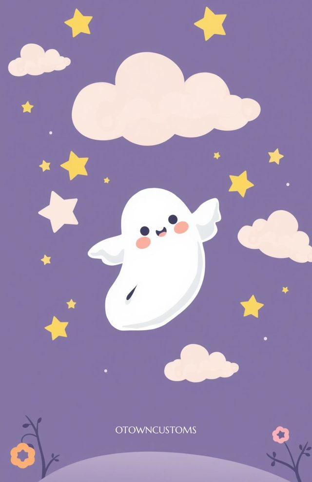 Pastel Ghost Spooky Cute