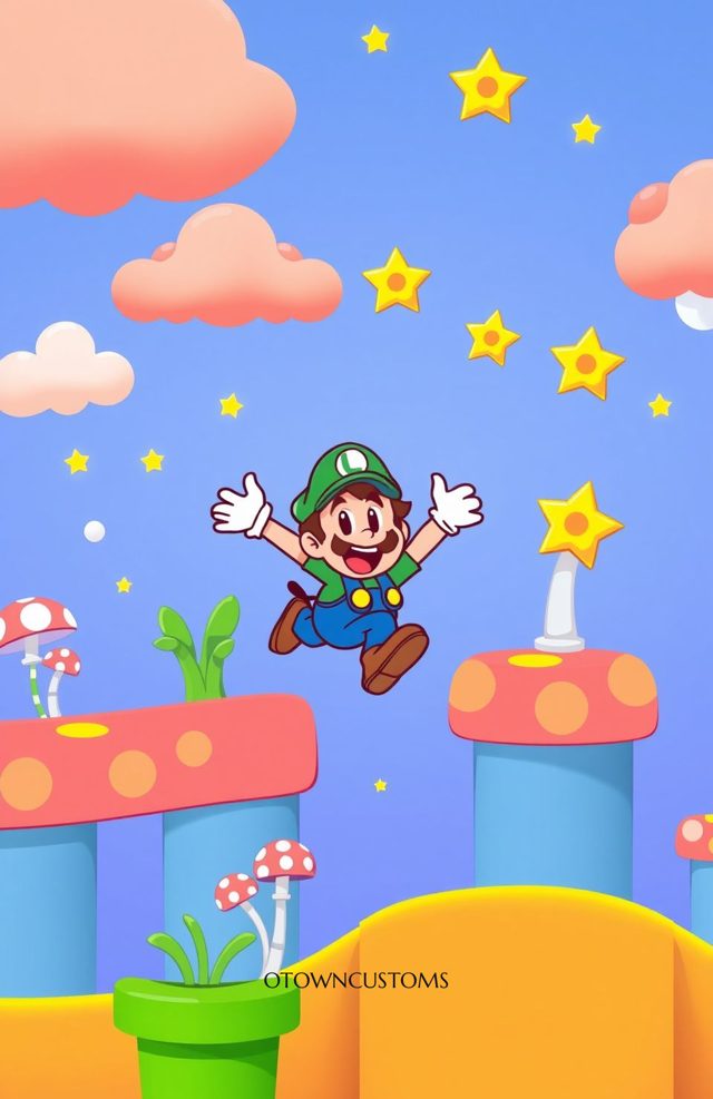 Mario Jump Classic 2D