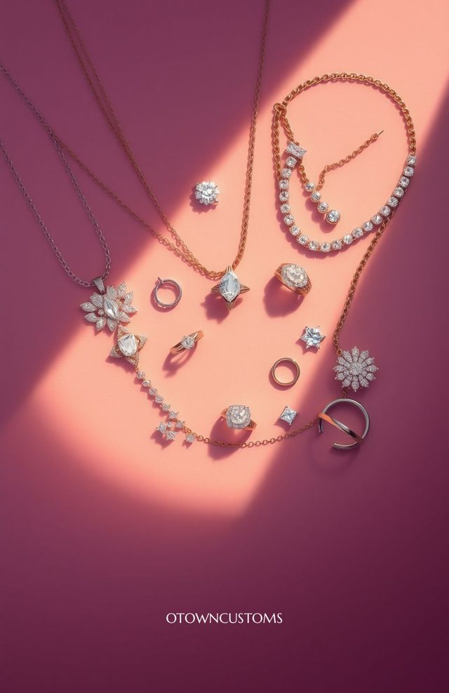 Elegant Jewelry Display Fashion