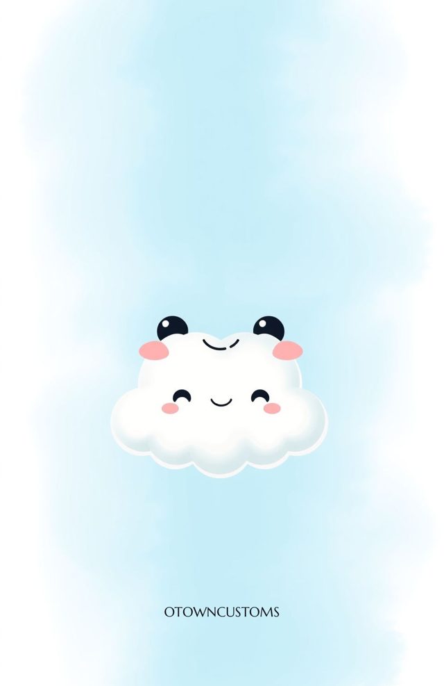 Kawaii Cartoon Cloud Friend