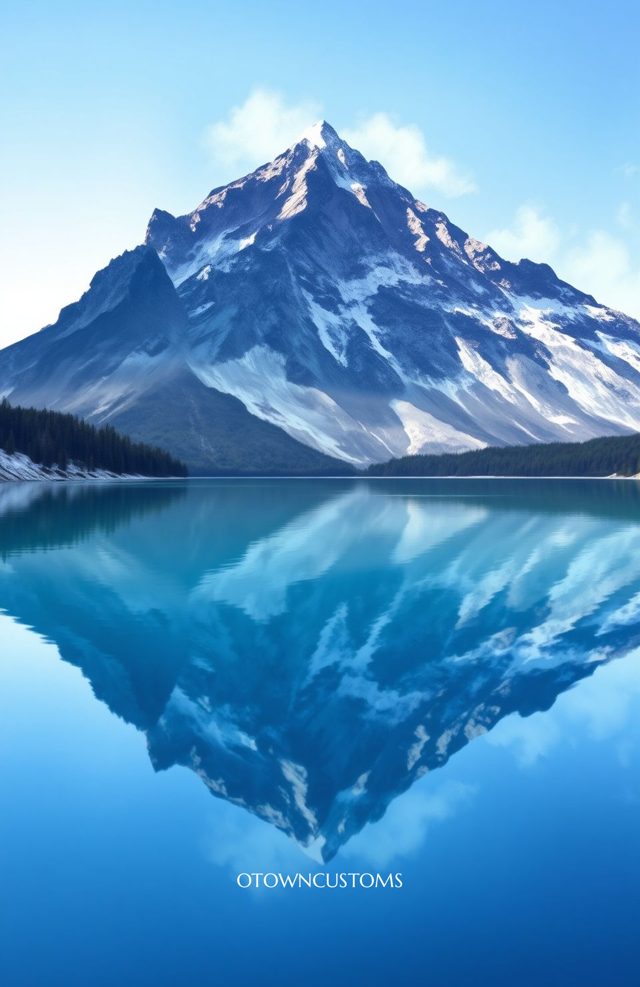 Mountain Lake Reflection Nature