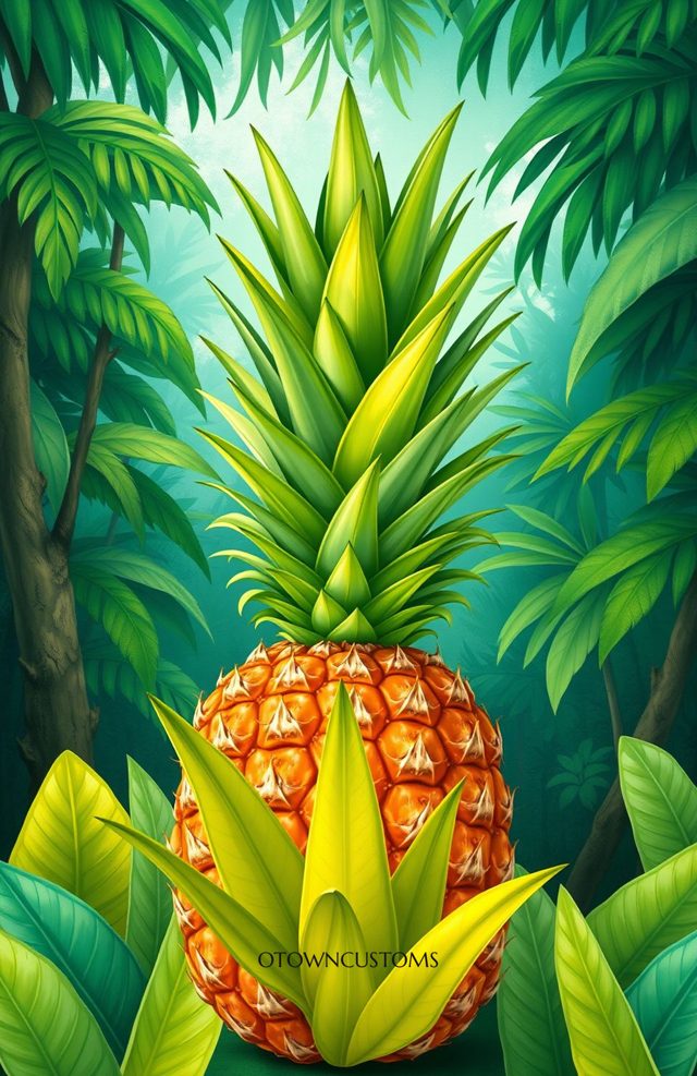 Tropical Fruit Paradise Jungle