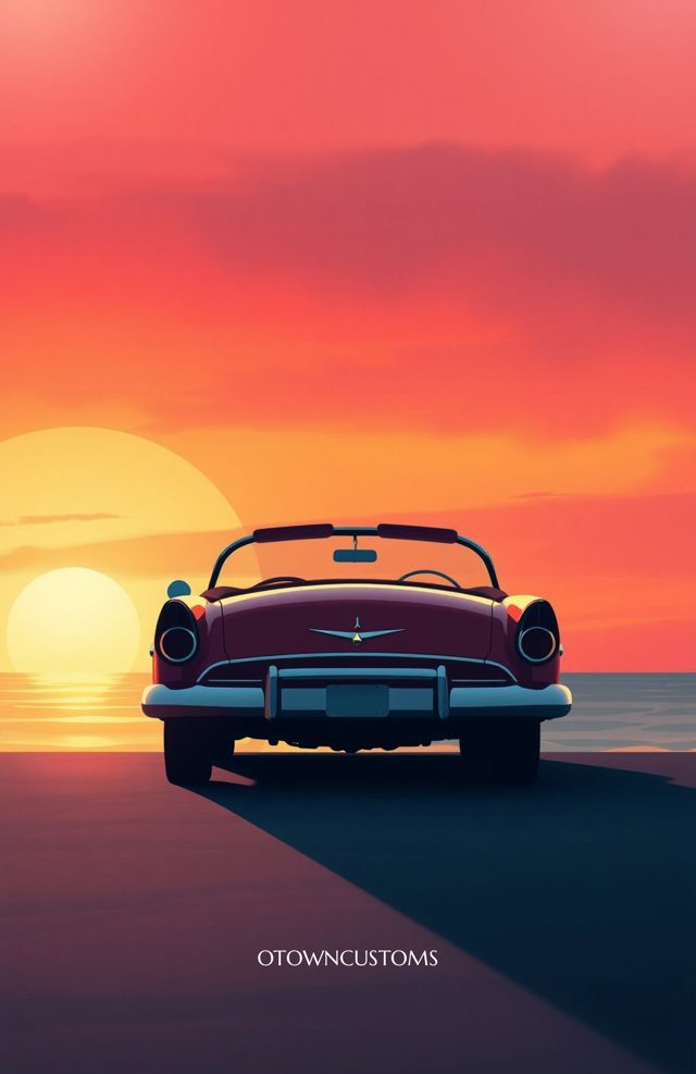 Retro Sunset Drive