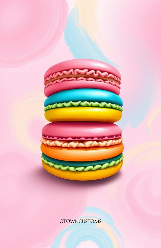 Rainbow Macaron Pastel