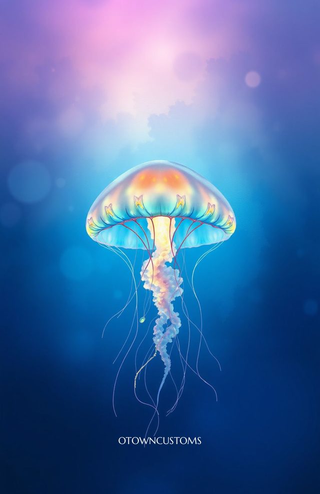 Glowing Jellyfish Luminescence