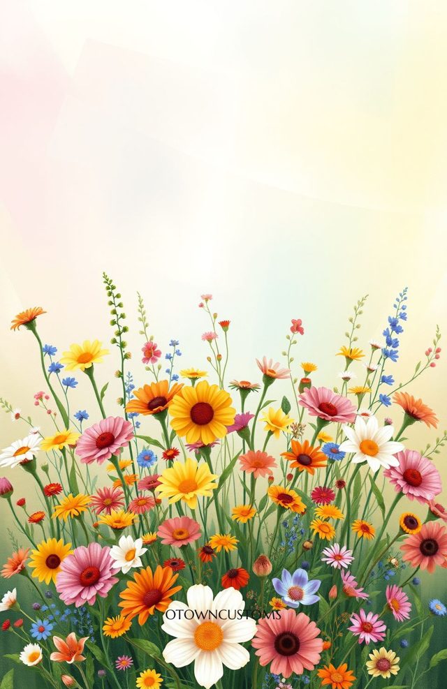 Vibrant Watercolor Floral Bouquet