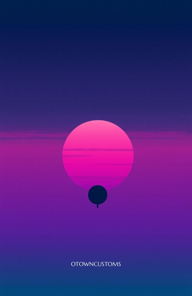 Synthwave Retro Arcade Sunset