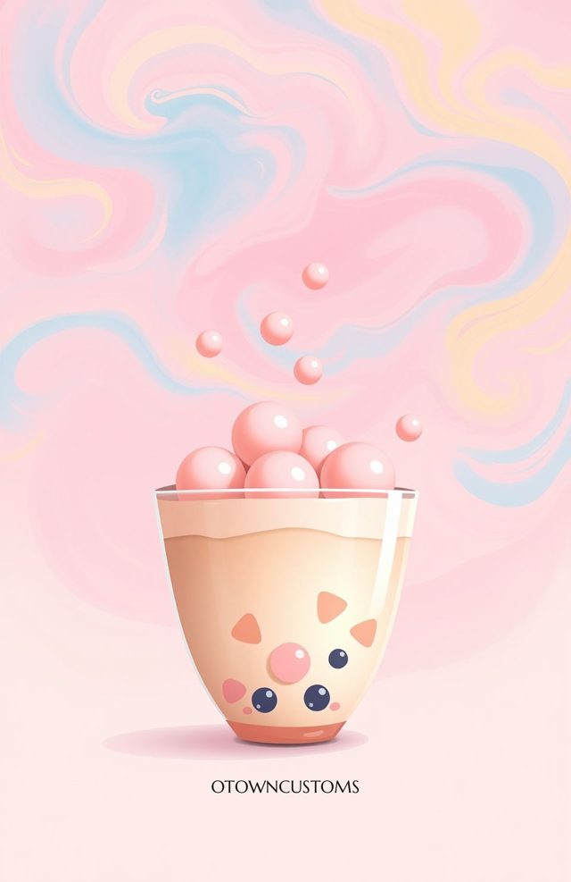 Kawaii Cute Boba Tea Dreams