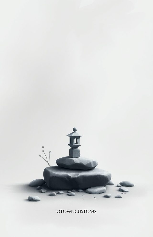 Zen Garden Raked Sands Minimalist