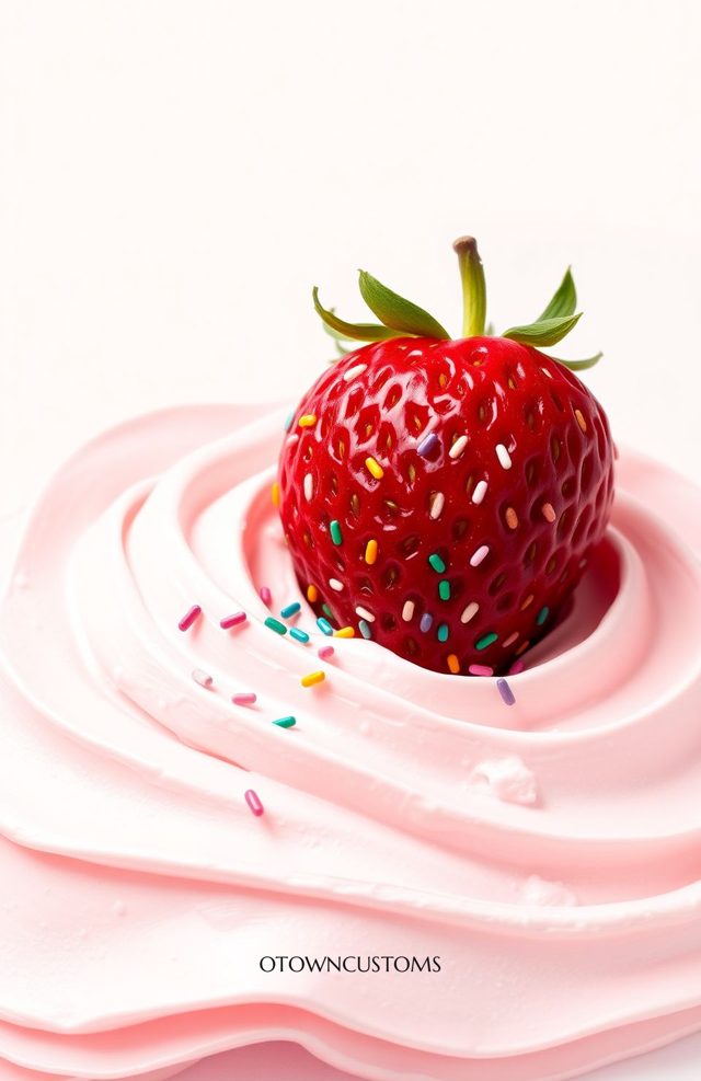 Strawberry Sprinkle Delight Food