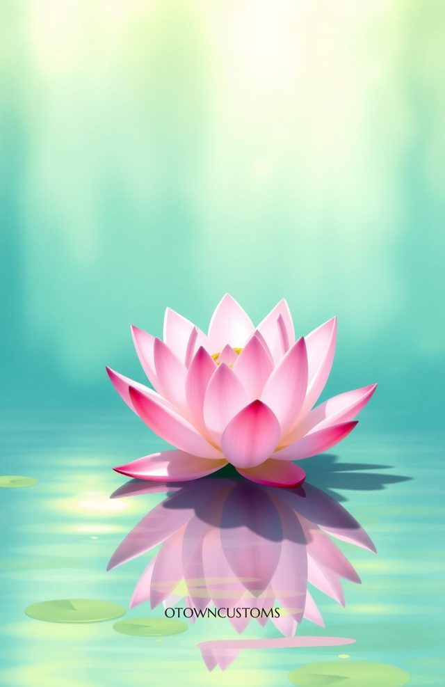Blooming Water Lily Floral