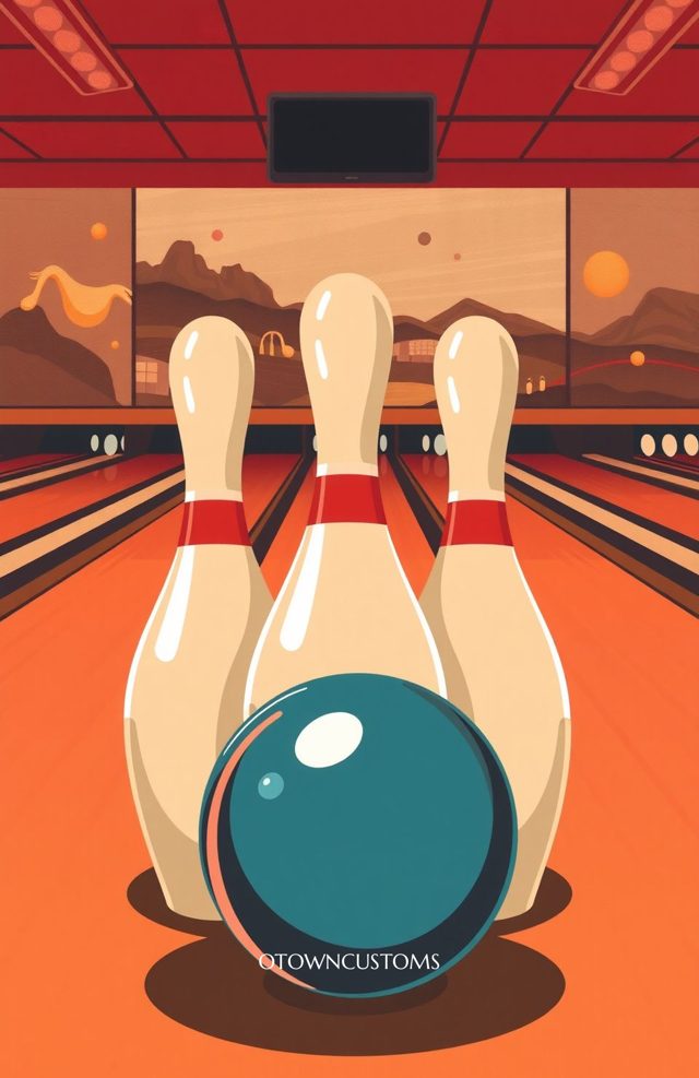 Retro Bowling Alley
