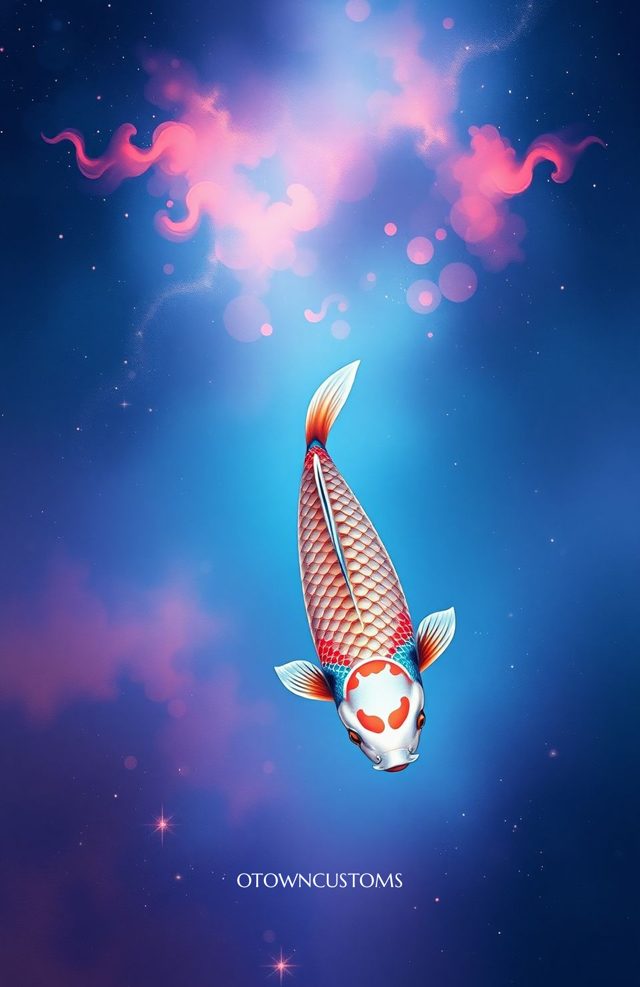 Cosmic Koi Serenity Fish