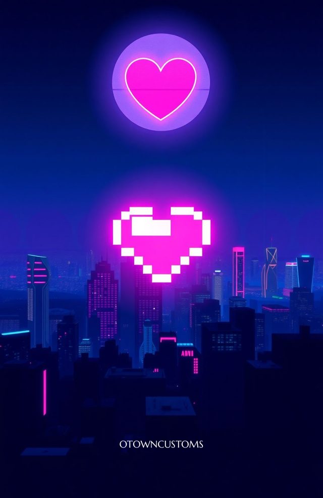 Neon Cyberpunk Retro Arcade