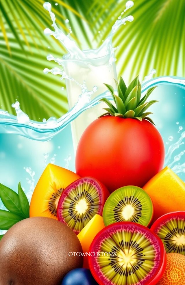 Tropical Fruit Medley Vibrant