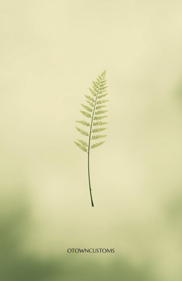 Minimalist Botanical Fern